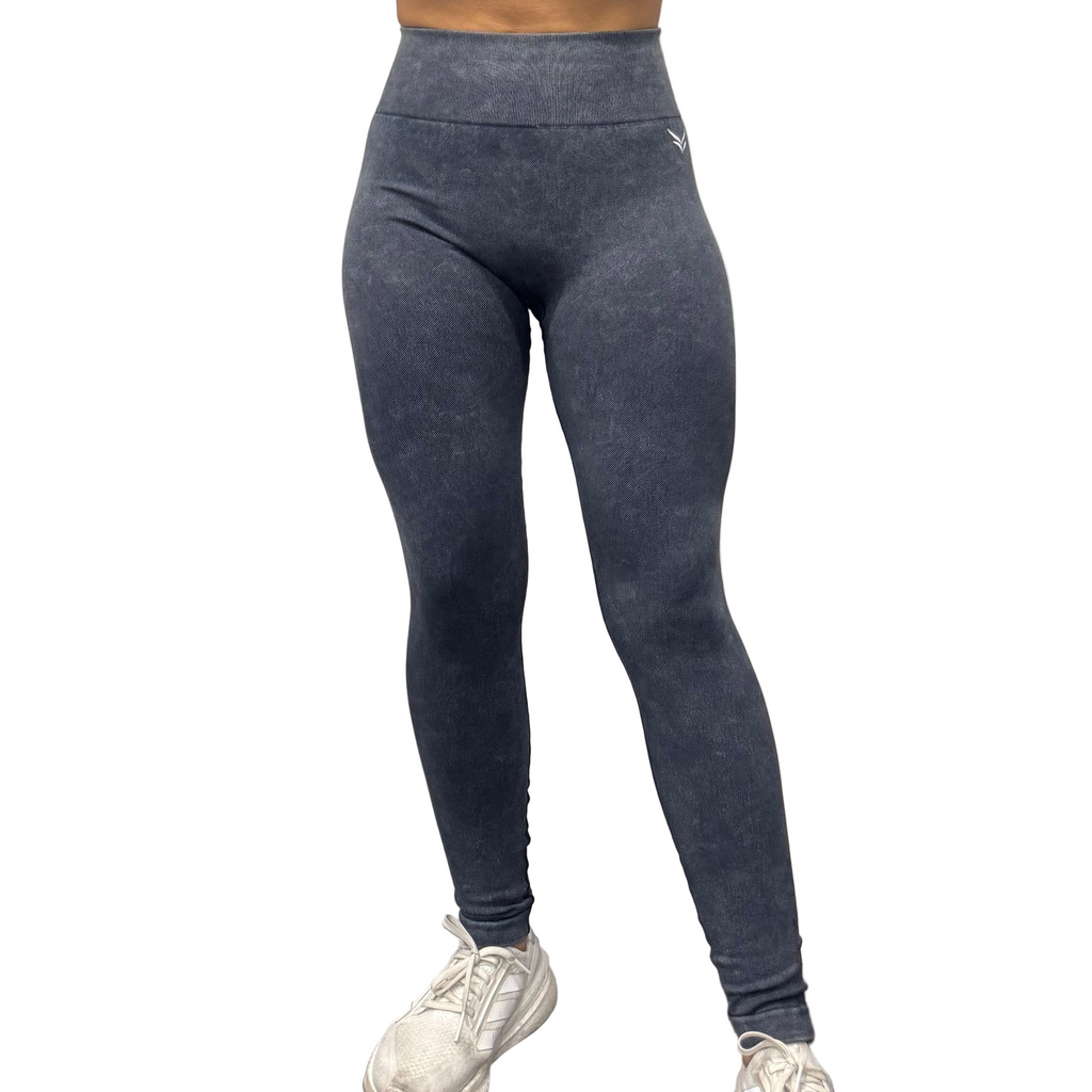 Acid Black Leggings